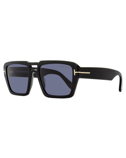 Tom Ford Black Redford Sunglasses Tf1153 01A 56Mm Ft1153 Plastic (Acetate) for men