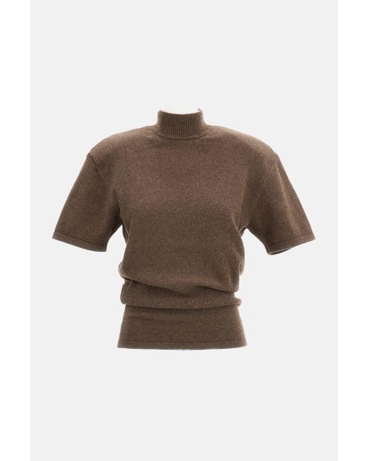 Jacquemus Brown La Maille Castagna