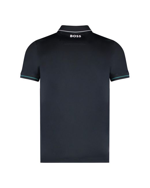 Boss Black Technical Fabric Polo Shirt for men
