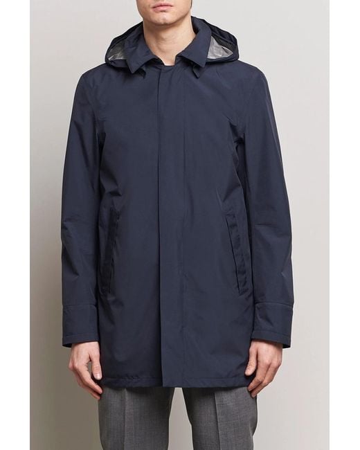 Herno Blue Coat Im0174U-19348-9200 Cream, Clothing for men