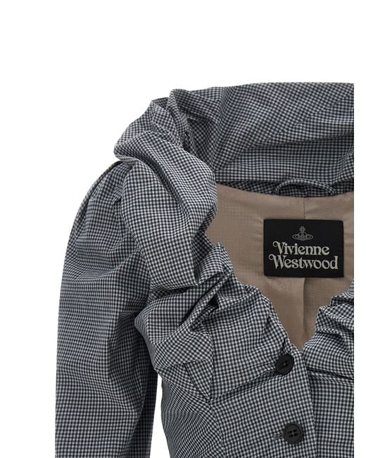 Vivienne Westwood Gray Cotton Blazer