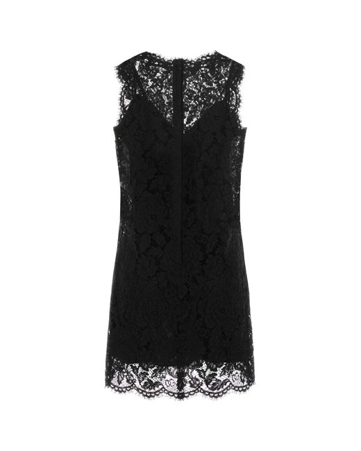 Dolce & Gabbana Women's Black Lace Dress - www.rajagirimanappuram.com