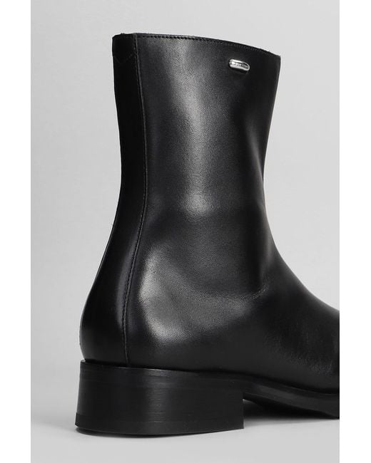 Our Legacy Black Camion Boot Ankle Boots for men