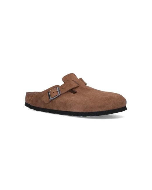Birkenstock Brown Mules Boston