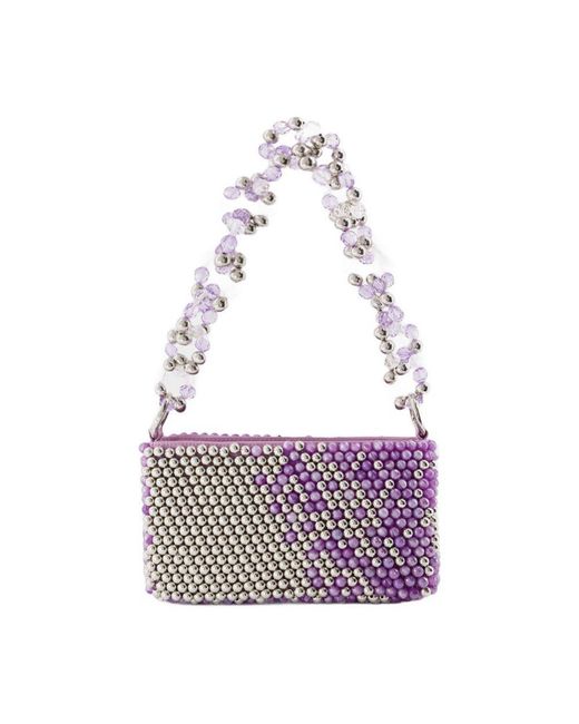Germanier Purple Hobo Bag