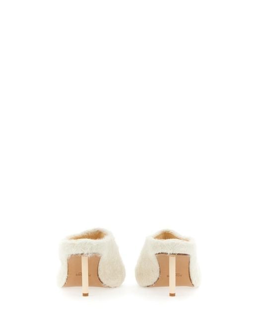Jacquemus Natural Cloud Mules Polyamide Sandal
