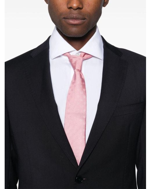 Emporio Armani Black Virgin-Wool Suit for men