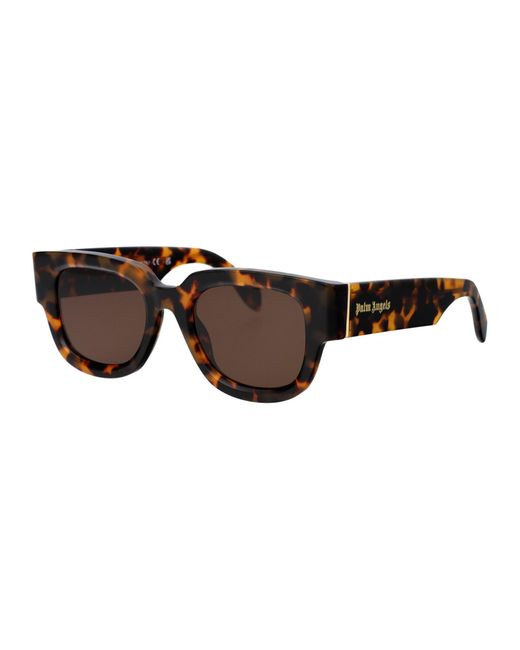 Palm Angels Brown Monterey Sunglasses