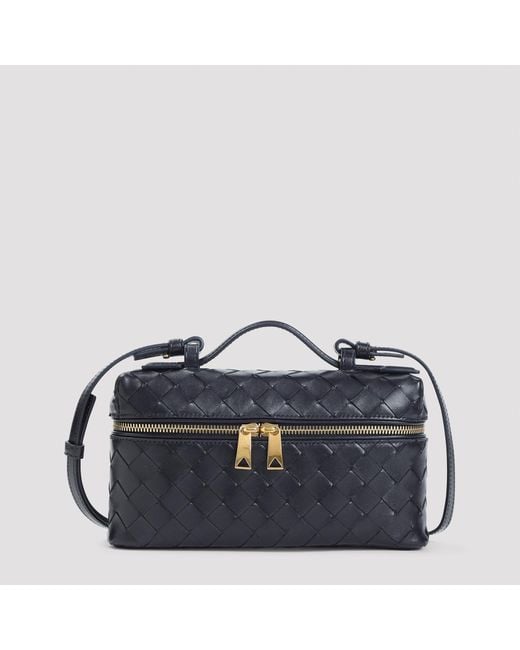 Bottega Veneta Blue Vanity Case Bag