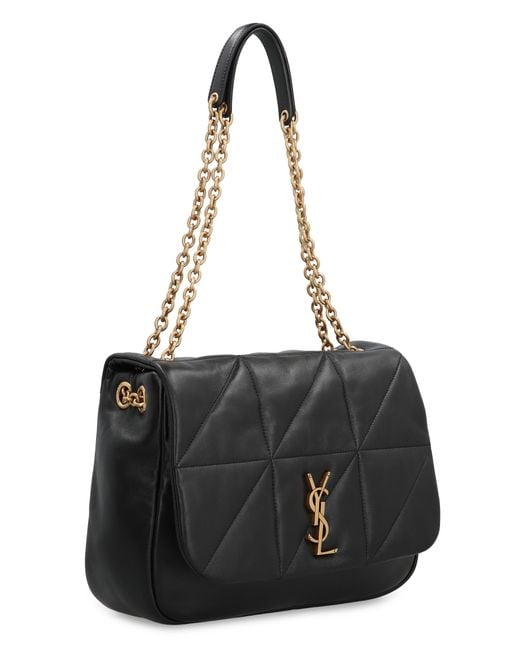 Saint Laurent Black Shoulder Bag Jamie 4.3 Leather Lamb