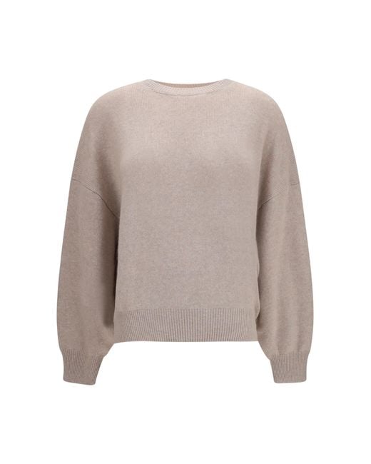 Lisa Yang Natural Veira Sweater Kashmir/Capra Hircus