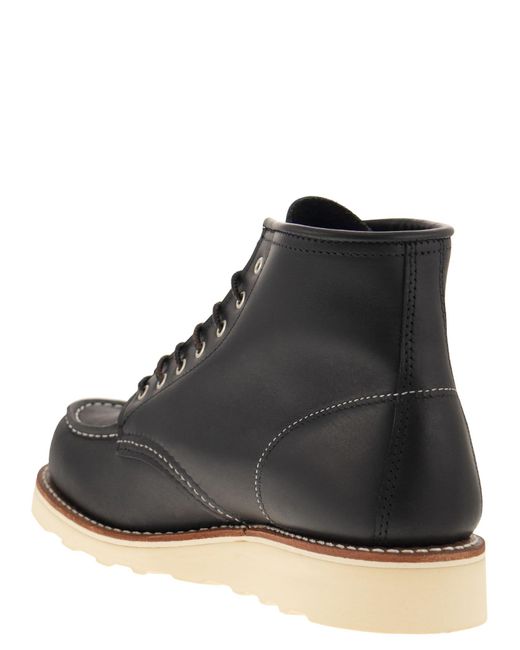 Red Wing Black Classic Moc