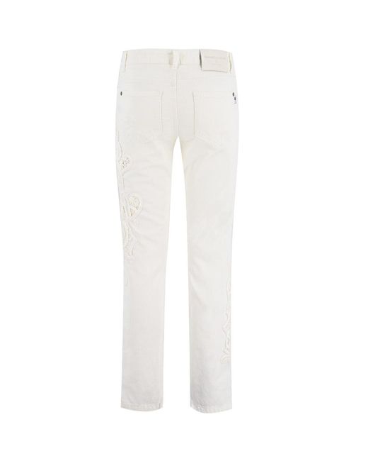 Ermanno Scervino White Jeans