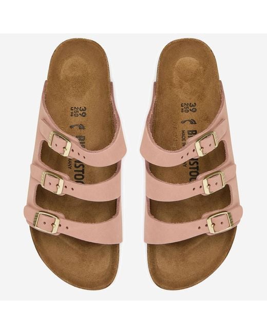 Birkenstock Brown Sandals Florida Fresh Leather