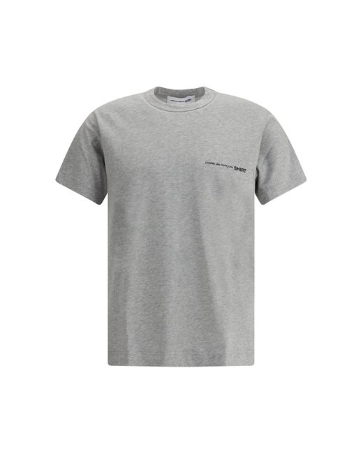 Tシャツ・カットソー COMME des GARCONS SS25 Logo T-shirt (FOT025S25 1) Comme des Garçons Shirt Logo Long Sleeve T-Shirt | White