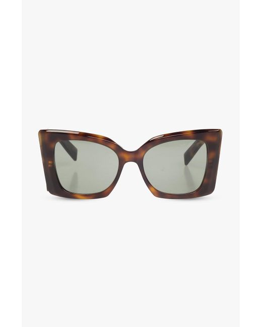 Saint Laurent Green Sl M119 Blaze Sunglasses