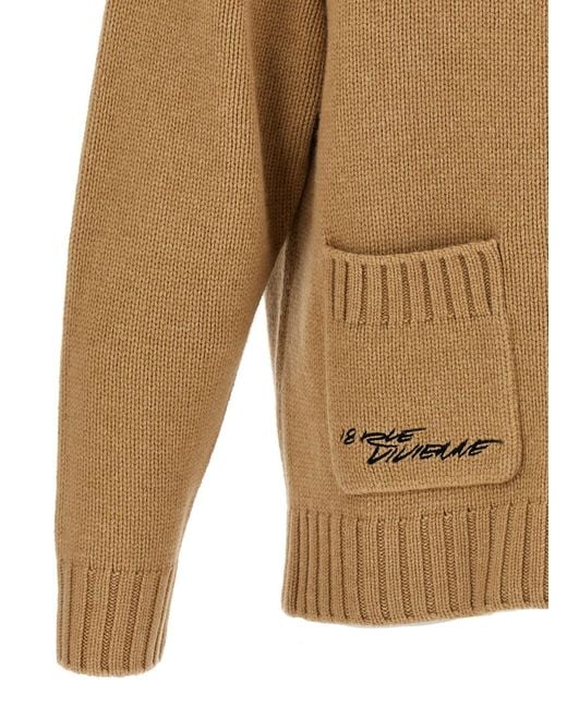 KENZO Brown X Futura 2000' Cardigan for men