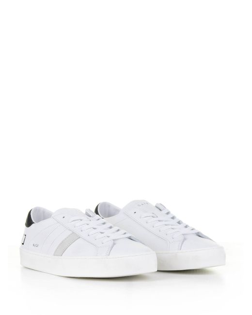 Date White Hill Low Leather Sneaker for men