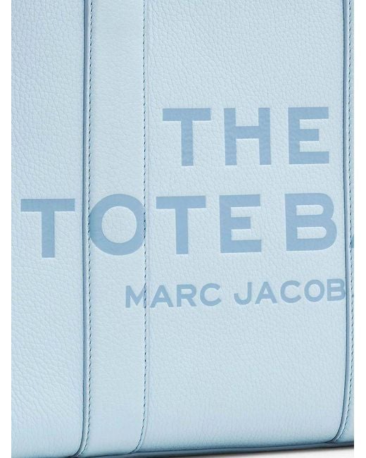 Marc Jacobs Blue Tote Bag Grain Leather Tote-Bags