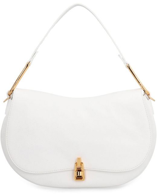 Coccinelle White Magie Soft Leather Handbag