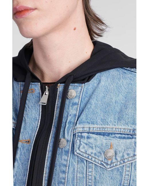 Jonathan Simkhai Blue Austin Jackets