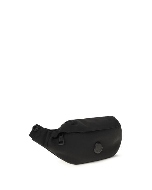 Moncler White Durance Fanny Pack Nylon; Polyester Shoulder Bags for men