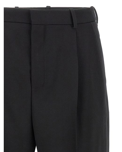 Saint Laurent Black Tuxedo Pants for men