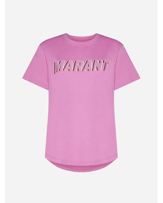isabel marant pink t shirt