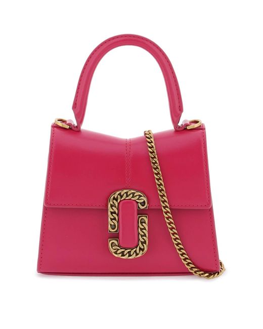 Marc Jacobs Red The St. Marc Mini Top Handle