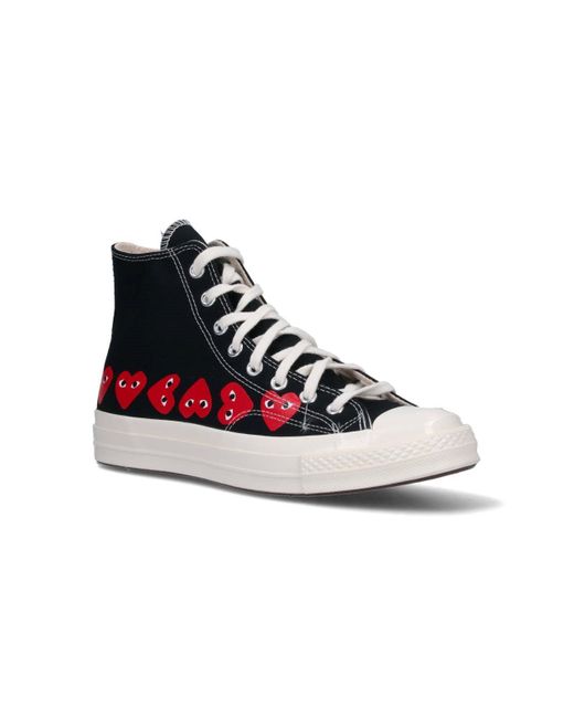 Comme des Garçons Black Converse Multi Heart Chuck 70 Sneakers for men