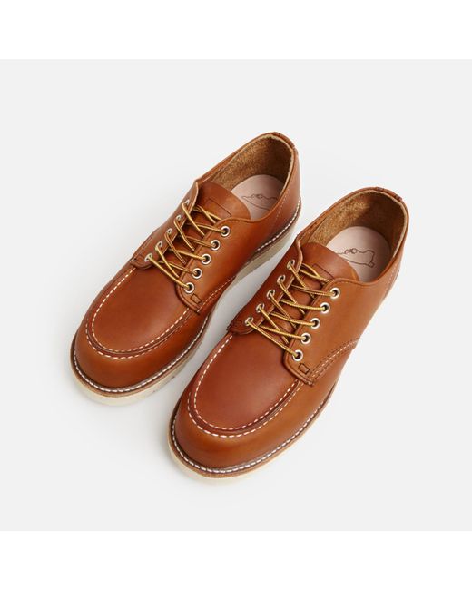 Red Wing Brown Moc Oxford for men