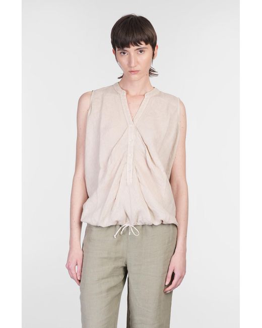 120% Lino Natural Topwear