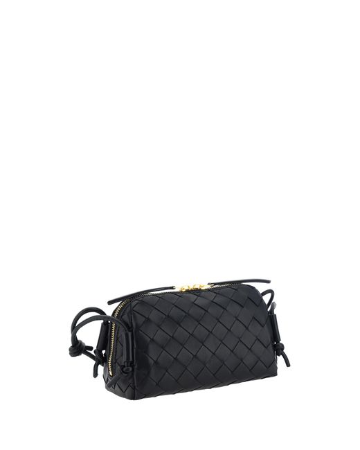Bottega Veneta Black Concert Shoulder Bag- Calf Leather Make Up
