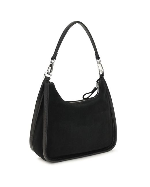 Pierre Hardy Black Alpha Day Miss Leather Shoulder Bag Bos Taurus