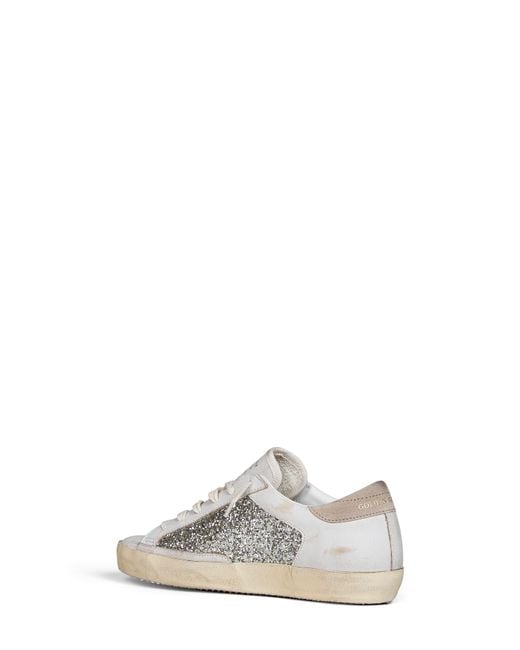 Golden Goose Deluxe Brand White Leather Sneakers Super-Star