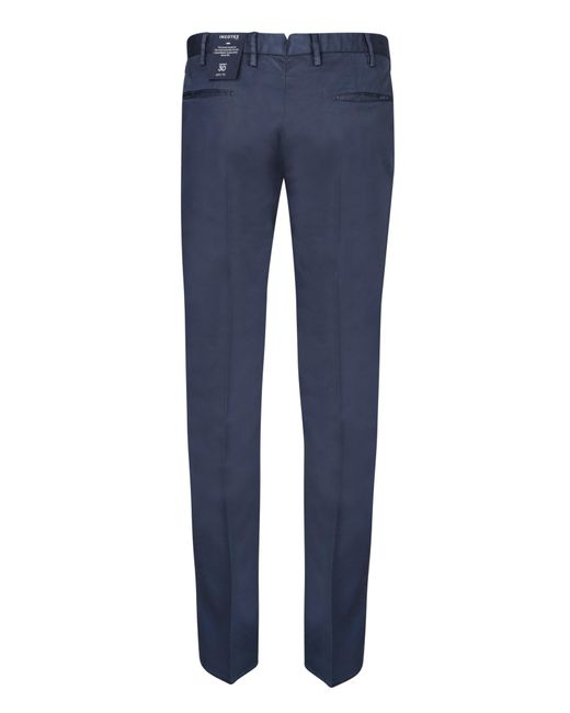 Incotex Blue Elegant Trousers for men