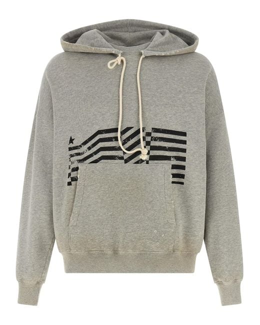 Golden Goose Deluxe Brand Gray 'Journey' Hoodie for men