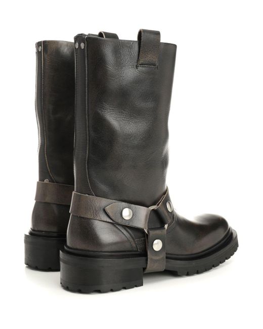 Golden Goose Deluxe Brand Black Kurt Boots
