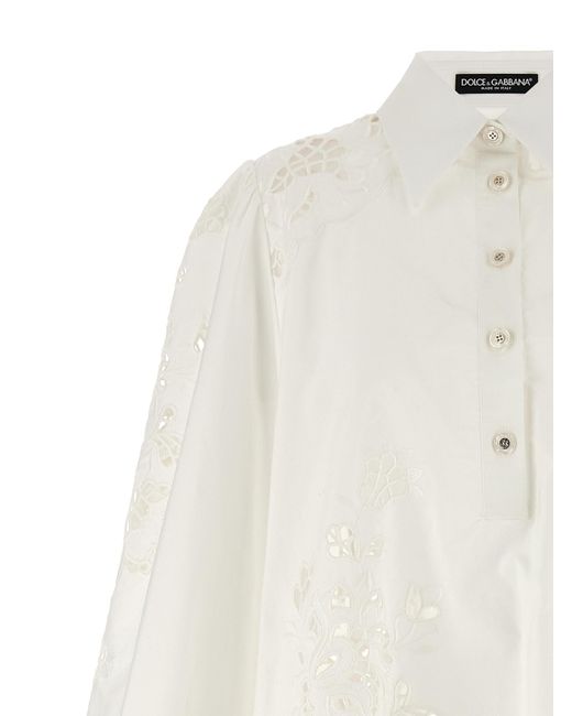 Dolce & Gabbana White 'Capri' Dress