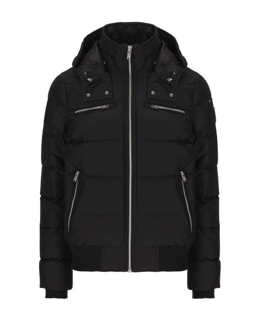 Moose Knuckles Synthetic Cloud Bomber Jacket in Black for Men | Lyst