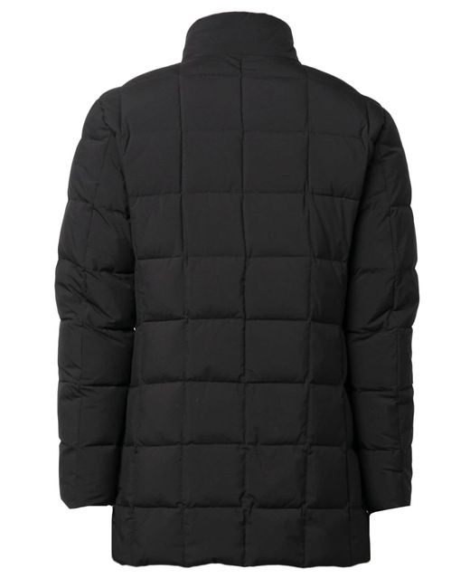 Fay Black Down-feather Jacket for men