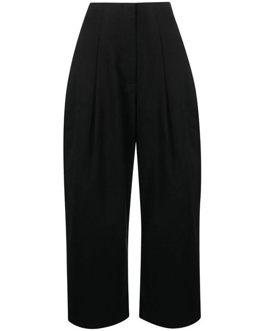 Studio Nicholson Black Trousers Dordoni Cotton