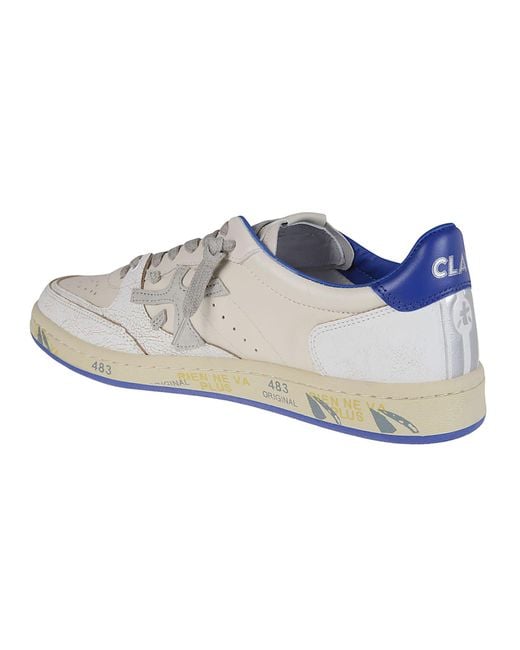 Premiata Gray Bskt Clay Sneakers for men