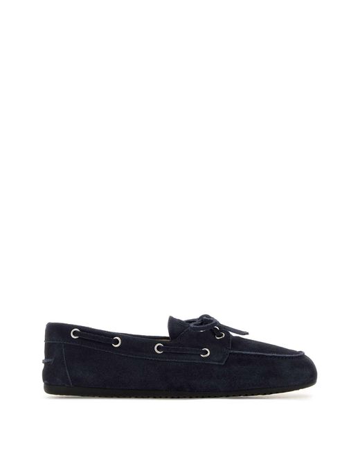 Miu Miu Blue Moccasters