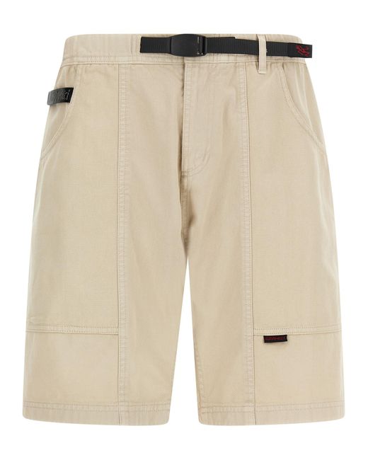 Gramicci Natural 'Gadget' Bermuda Shorts for men