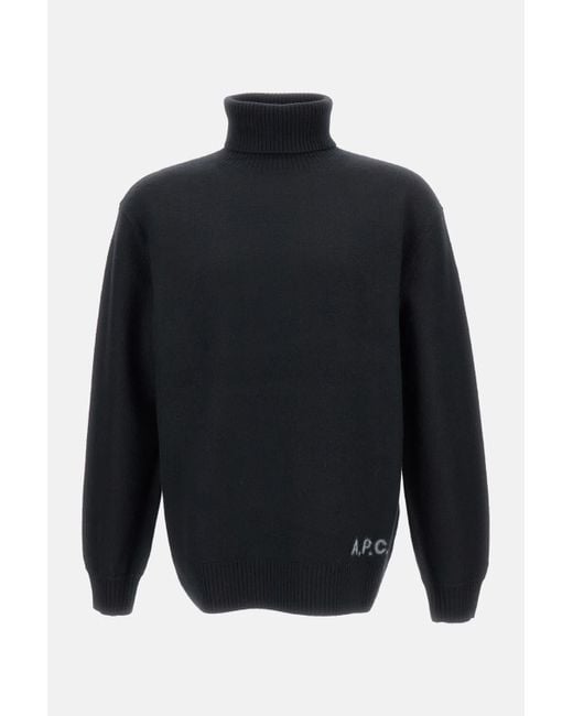 A.P.C. Blue Walter Pullover for men