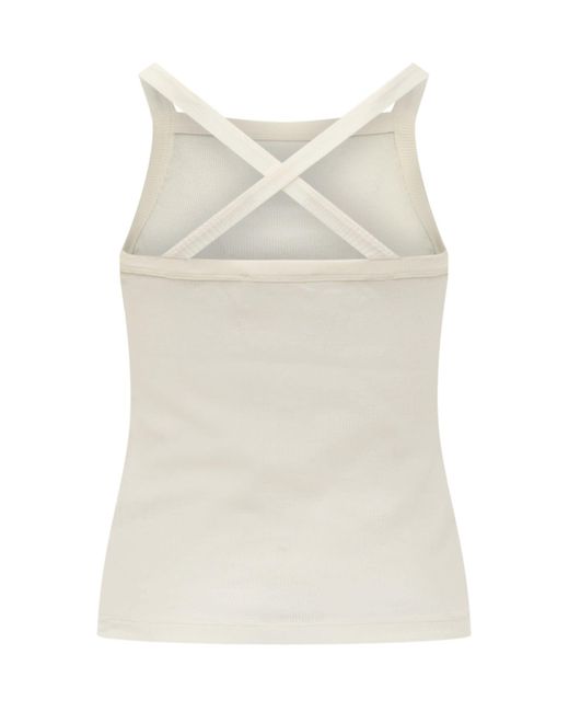 Ba&sh Natural Top With Crossed Straps