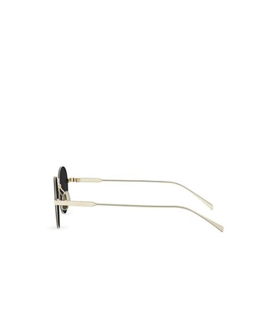 Céline Gray Sunglasses Metal (Other) Eyewear