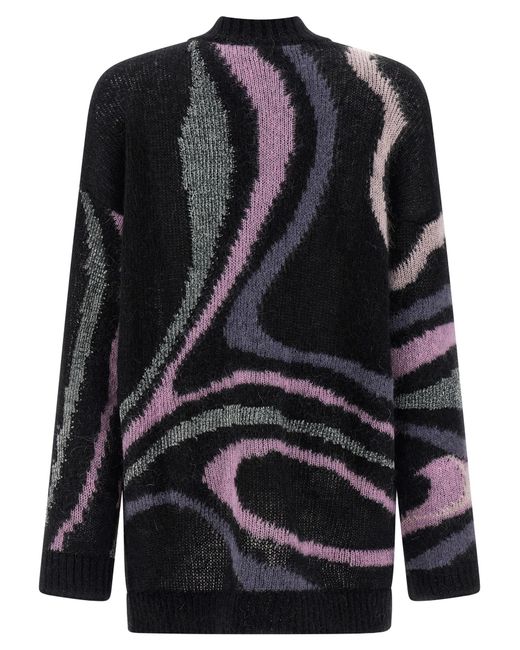 Emilio Pucci Black Knitted Cardigan