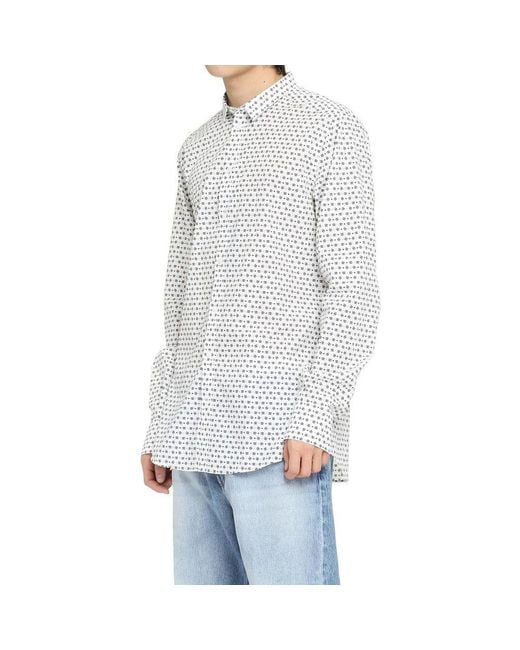 Dolce & Gabbana Gray Dg Shirt for men